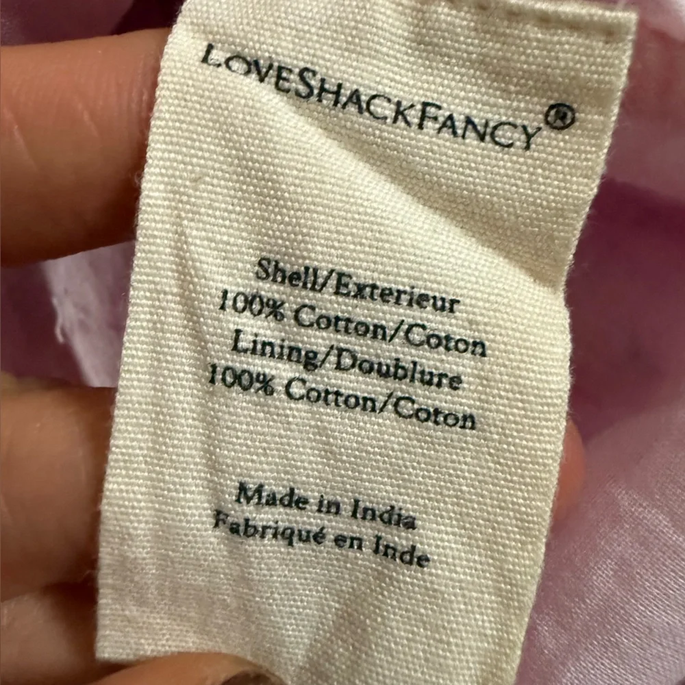 LoveShackFancy Cairo mini skirt pink purple floral tiered ruffled embroidered XS - Picture 4 of 12